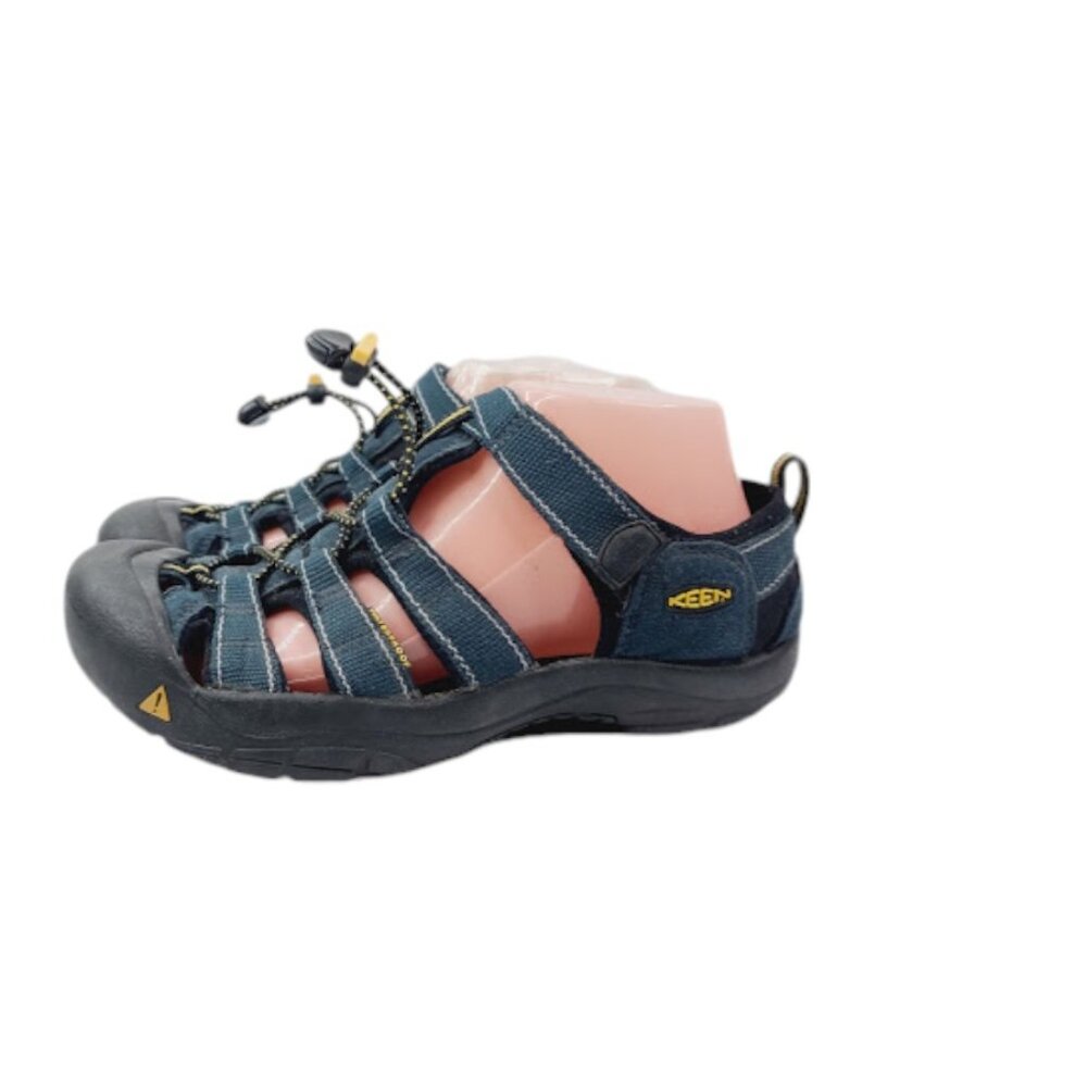 Keen Men's Black Teal Newport H2 Close Toe Classic Trekking Sandal Size 6
